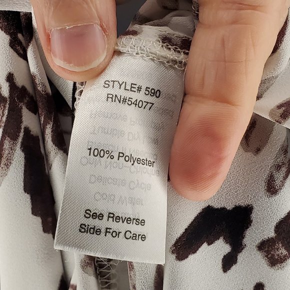 CAbi Leopard Print Blouse - Picture 4 of 5